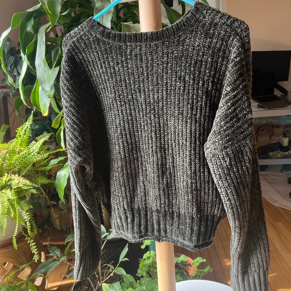 ALTAR’D STATE Knit Sweater - OLIVE